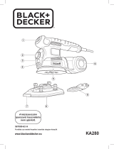 Black & Decker KA280 Användarmanual
