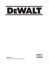 DeWalt DW840 Användarmanual