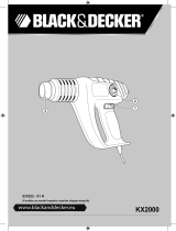 BLACK+DECKER KX2000K Användarmanual