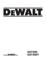 DeWalt D27300 Bruksanvisning