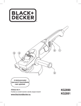 Black & Decker KG2000 Användarmanual
