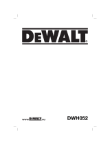 DeWalt DWH052 T 1 Bruksanvisning