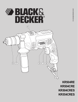 Black & Decker KR554RE T2 Bruksanvisning