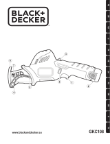 Black & Decker GKC108 Användarmanual