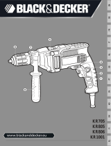 BLACK+DECKER KR1001 Användarmanual