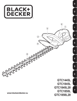 Black & Decker GTC1850L20 Bruksanvisning