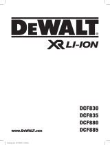 DeWalt DCF880D2 Användarmanual