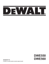 DeWalt DWE550 Användarmanual