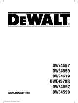 DeWalt DWE4557 Användarmanual