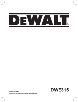 DeWalt DWE315 Användarmanual