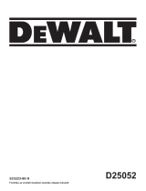 DeWalt D25052K Användarmanual