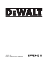 DeWalt DWE74911 Användarmanual