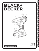 Black & Decker ASD14 Användarmanual