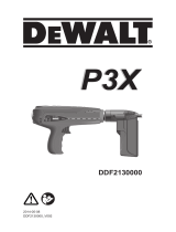 DeWalt P3X Användarmanual