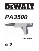 DeWalt DDF2120400 Användarmanual