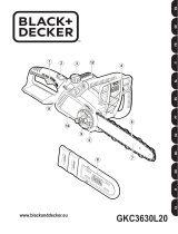Black & Decker GKC3630L20 T1 Användarmanual