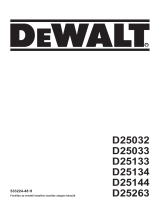 DeWalt D25263 Användarmanual