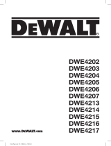 DeWalt DWE4215 Användarmanual