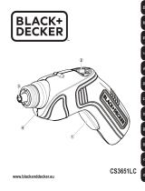 Black & Decker CS3651LC Användarmanual