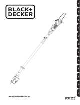 BLACK+DECKER PS7525 T1 Bruksanvisning