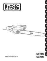 BLACK DECKER CS2245 T1 Bruksanvisning