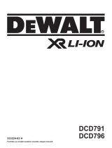 DeWalt DCD791 Användarmanual