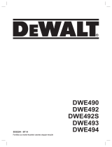 DeWalt DWE494 Användarmanual