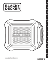 BLACK+DECKER BDCSP18 Användarmanual