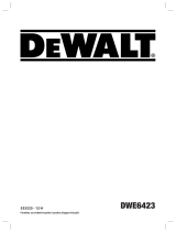 DeWalt DWE6423 Användarmanual