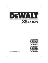 DeWalt DCH275 Användarmanual