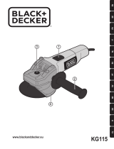 Black & Decker KG115 Användarmanual