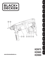 BLACK+DECKER KD985 Bruksanvisning