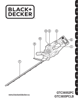 BLACK+DECKER GTC36552PC Heckenschere Bruksanvisning