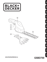 Black & Decker GSBD700 Bruksanvisning
