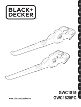 Black & Decker GWC1820PC Användarmanual