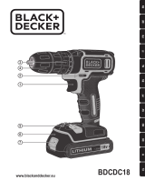 Black & Decker BDCDC18 Användarmanual