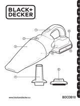 BLACK+DECKER BDCDB18 Användarmanual