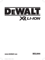 DeWalt DCL044 Användarmanual