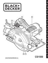 Black & Decker CS1550 Bruksanvisning