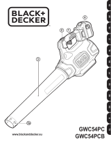 Black & Decker GWC54PC-QW Bruksanvisning