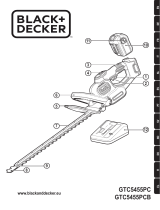 Black and Decker GTC5455PC Heckenschere Bruksanvisning