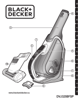 Black & Decker DVJ325BFSP Bruksanvisning