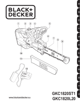 Black & Decker GKC1820ST1 Användarmanual