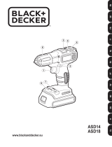 Black & Decker ASD184 Användarmanual