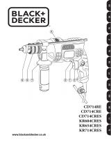 Black & Decker CD714RE Användarmanual