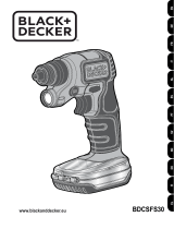 Black & Decker BDCSFS30 Användarmanual