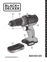 Black & Decker BDCHD12S1 Användarmanual