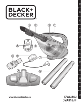 BLACK+DECKER DVA315JF Dustbuster Användarmanual