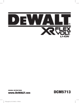 DeWalt DCM5713X1 Användarmanual