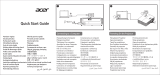 Acer X118 Snabbstartsguide